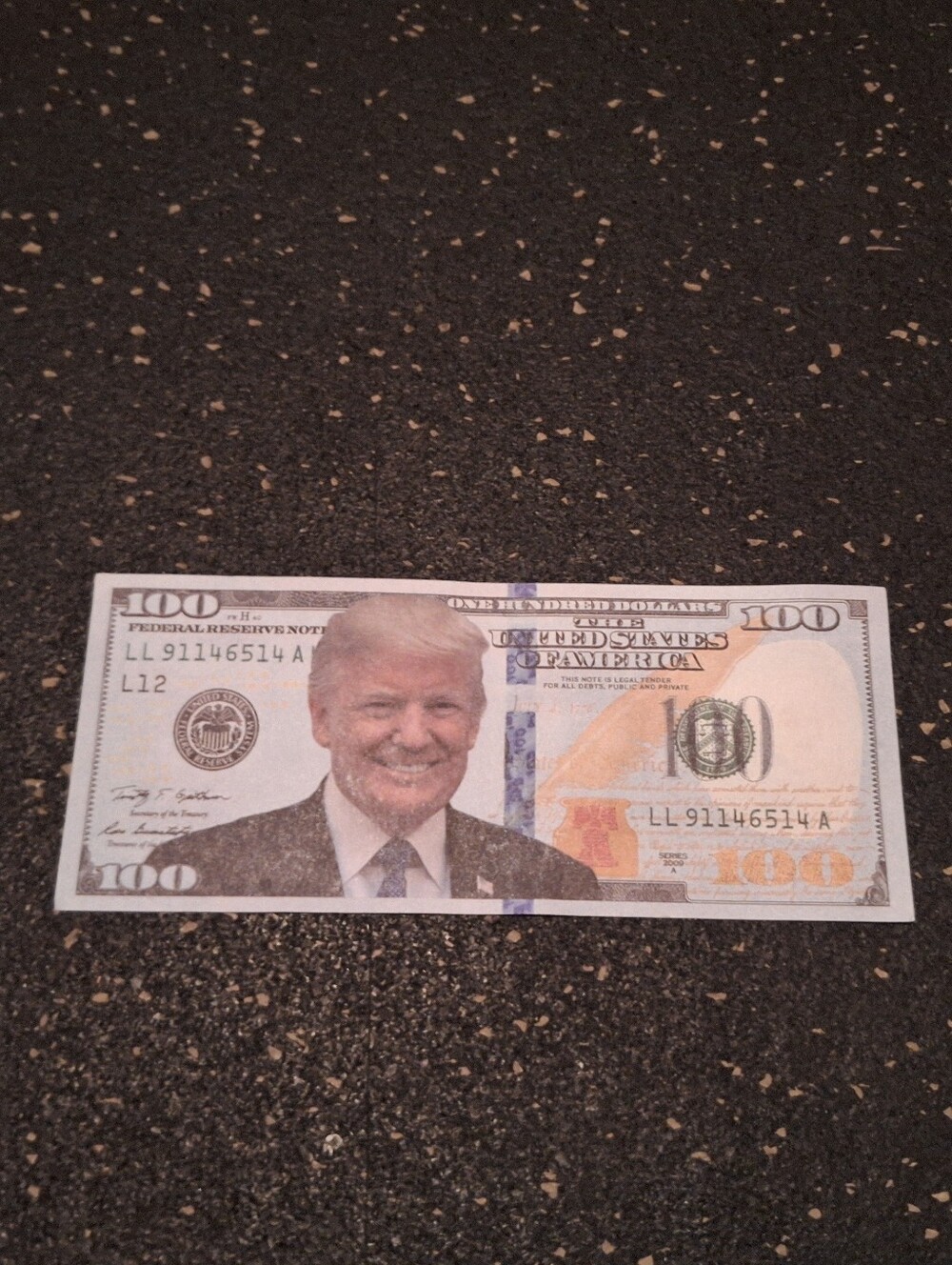 Donald Trump $100 Bill